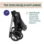 Chicco Bellagio Bebek Arabası Black Satin-4
