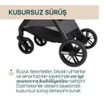 Chicco Bellagio Bebek Arabası Black Satin-6