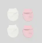 Bistyle 2Li Penye Eldiven Basıc 90108 Pembe-2