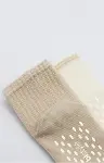 Bistyle Çemberli Basic Penye Kaymaz Soket Çorap 2li 10146 Bej-4