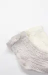 Bistyle Fiyonklu Penye Soket Çorap 2li 10149 Taş-3