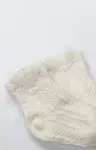 Bistyle Fiyonklu Penye Soket Çorap 2li 10150 Naturel-3