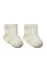 Bistyle Fiyonklu Penye Soket Çorap 2li 10150 Naturel-1