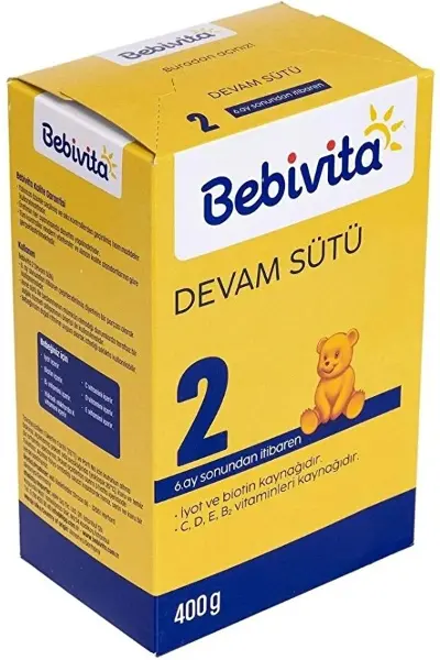 Bebivita Bebek Devam Sütü 2 400 Gr