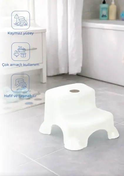 BabyJem Çok Amaçlı Katlı Basamak 516 (Yeni) Kum Beji