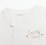 Bistyle Tulum Fermuarli Modal Lovely Fishing 15132 Ekru-2
