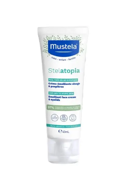 Mustela Stelatopia Emollient Face Cream Yüz Kremi 40 ml