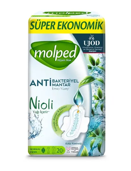 Molped Hijyen Max Süper Eko Normal Ped 20'li