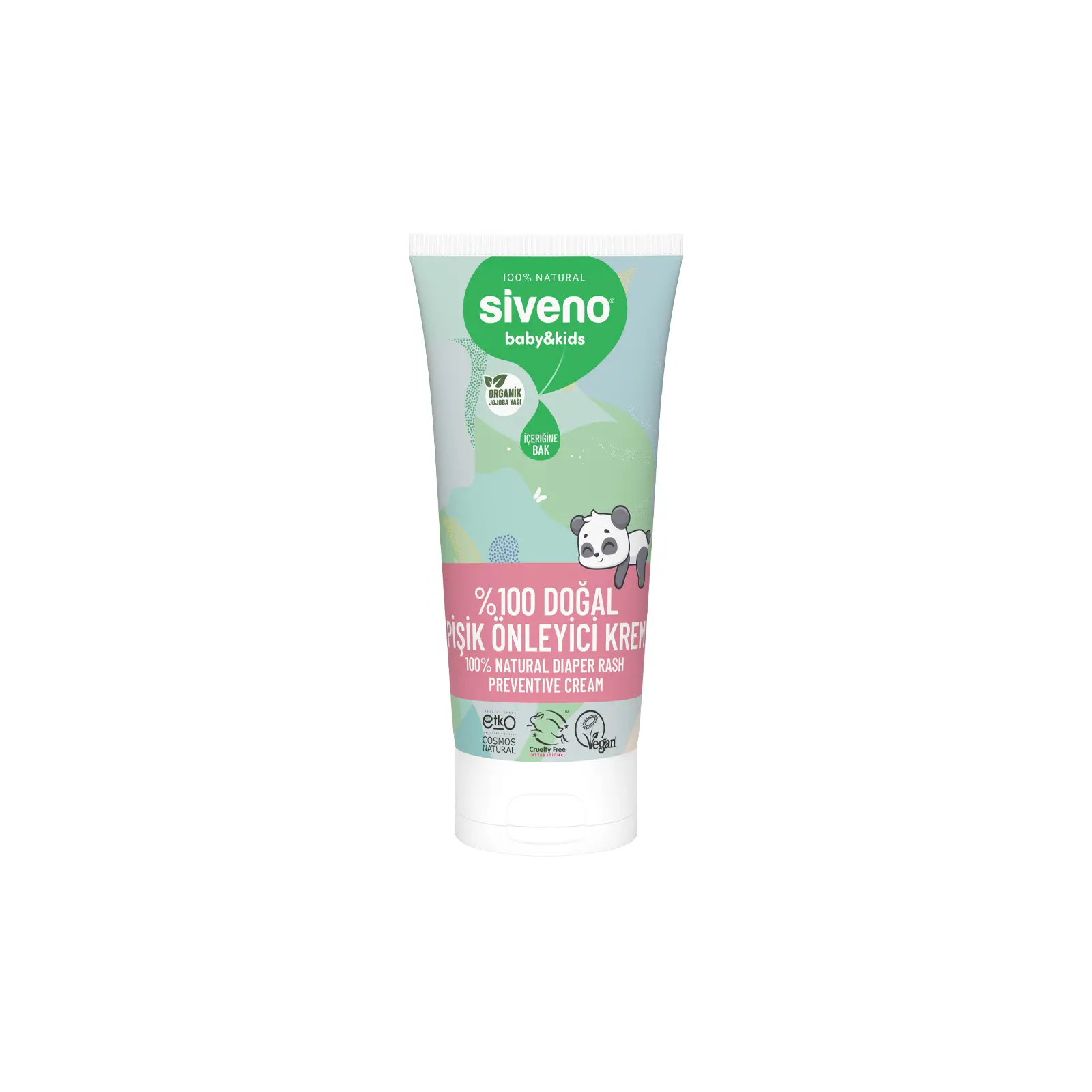 Siveno %100 Doğal Bebek Pişik Önleyici Jel Krem 50 ml