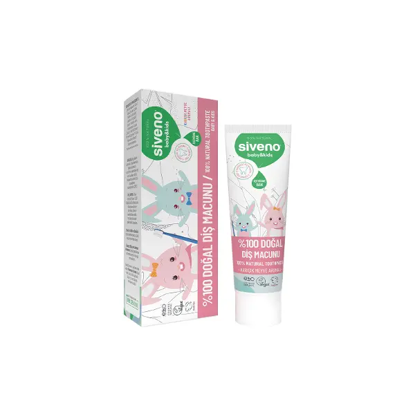 Siveno %100 Doğal Diş Macunu Baby&Kids 50 ml