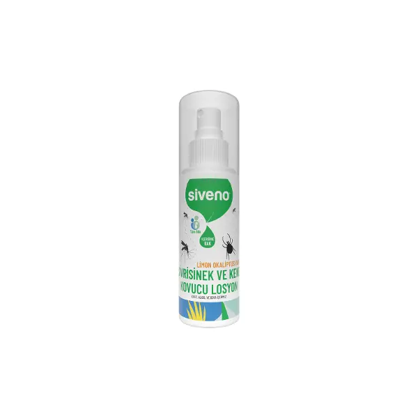 Siveno %100 Doğal Sivrisinek ve Kene Kovucu Sprey Krem 100 ml
