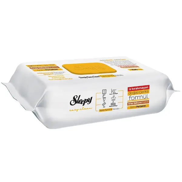 Sleepy Premium Yüzey Temizlik Havlusu 100 Adet Arap Sabunlu