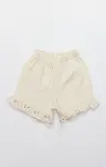 Bistyle 2li Takım Şortlu Müslin Daisy Flowers 14131 Somon-4