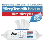 Sleepy Premium Yüzey Temizlik Havlusu 100 Adet Çamaşır Suyu-2