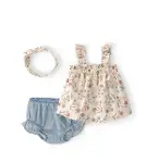Carters Kız Bebek Alt Üst Set 1U587510 Renkli-1