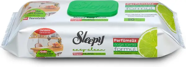 Sleepy Mutfak Temizlik Havlusu 50 Adet Bergamot