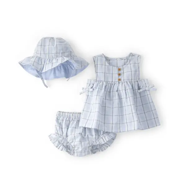 Carters Kız Bebek Alt Üst Set 1U618010 Mavi