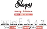 Sleepy Mutfak Temizlik Havlusu 50 Adet Greyfurt-5
