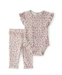 Carters Kız Bebek Body Pantolon Set 1U269810 Renkli-1