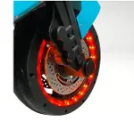 Babyhope 438A XMX-316 Ledli Akülü Motor 12 Volt Turkuaz-6