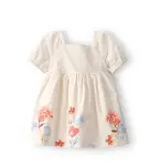 Carters Kız Bebek Elbise 1U620510 Bej-1