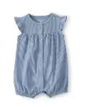 Carters Kız Bebek Kısa Tulum 1U268110 Mavi-1