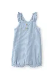 Carters Kız Bebek Kısa Tulum 1U729410 Mavi-1