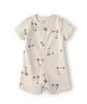 Carters Erkek Bebek Kısa Tulum 1U269010 Bej-1
