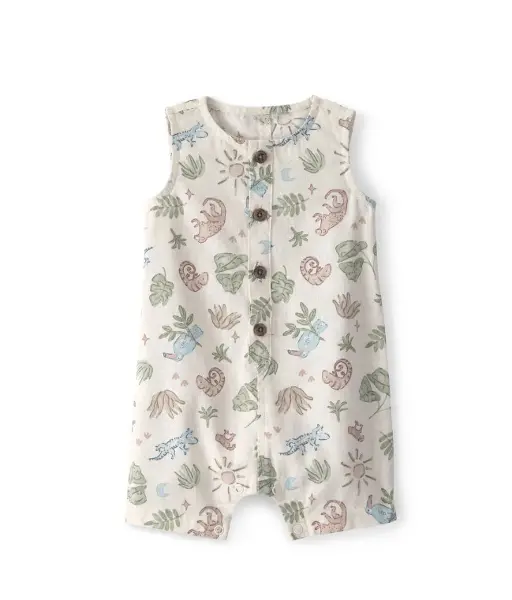 Carters Erkek Bebek Kısa Tulum 1U590510 Renkli