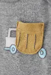 Carters  Layette Erkek Bebek Kısa Kollu 5li Body 1T008910 Desenli-2