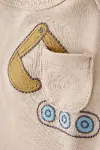 Carters  Layette Erkek Bebek Kısa Kollu 5li Body 1T008910 Desenli-3