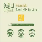 Sleepy Doğal Organik Pamuklu Islak Havlu Mendil 50'li-3