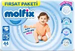 Molfix Bebek Bezi Fırsat Paketi 5+ Beden 13-20 Kg 44 Adet-1