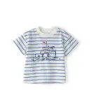 Carters Erkek Bebek Body Şort Set 1U744110 Mavi-2