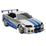 6493 SUN-SIM-JDA-R C ARABA 1 16 FAST&FURIOUS NISSAN SKYLINE GT-R FF 3 7V USB 2-3
