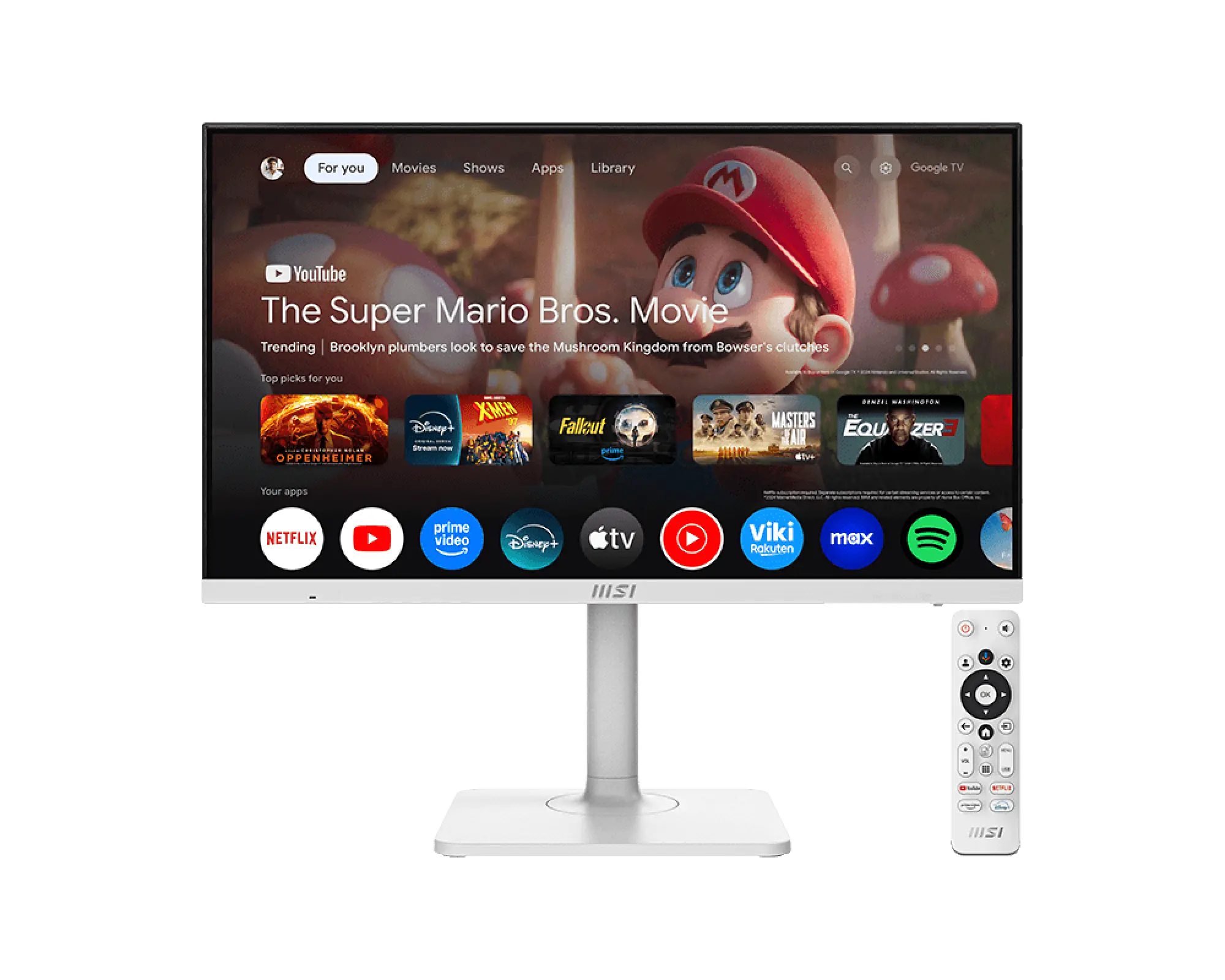 27" MODERN MD272UPSW 1ms 60Hz 3840x2160 IPS HDMI DP Type-C Pivot Beyaz Monit