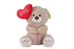 4740 SUN-JNH-PFF-SK PELUŞ AYI KALPLİ BALONLU 40CM 2R-2