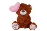 4740 SUN-JNH-PFF-SK PELUŞ AYI KALPLİ BALONLU 40CM 2R-1