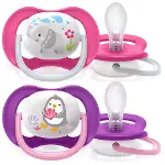 Philips Avent Ultra Air Emzik 6-18 Ay Kız-2