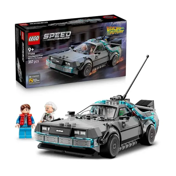 77256 Lego Speed Champions Geleceğe Dönüş: Zaman Makinesi 357 parça +9 yaş