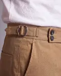 Erkek Toka Detaylı Kumaş Pantolon-2