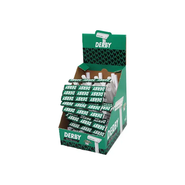DERBY TEK BIÇAK 100PCS BANYO SAPLI JİLET (4745)