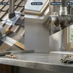 3 ADET 96MMX2MT SU SIZDIRMAZ FOLYO BANT ÇATI-CAM TAVAN-METAL YÜZEY-PENCERE - BORU VB. (4745)-2