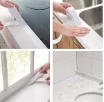BEYAZ Su Sızdırmaz Lavabo Kenar Bandı (3.2m) (4745)-4