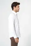 Modelli Slimfit Krem Gömlek - Wessi-4