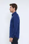 İndigo Slim Fit Erkek Gömlek | Wessi-4