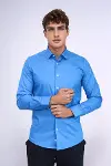 Mavi Slimfit Erkek Gömlek | Wessi-5