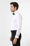 Beyaz Damatlık Gömlek | Wessi-4