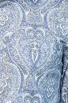 Mavi Damask Desenli Slim Fit Gömlek - Wessi-2