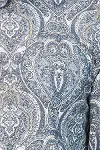 Damask Desenli Mavi Slim Fit Gömlek - Wessi-2